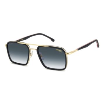 Óculos Solar Carrera 362/s Oit 55 Dourado Brilho Lente Azul Degradê - Dourado