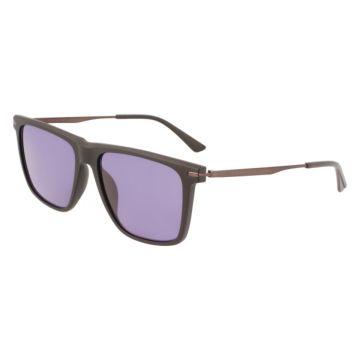 Óculos Calvin Klein Ck22518s 002 57 Preto Fosco Lente Cinza