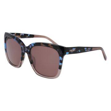 Óculos Dkny Dk534s 270 56 Azul Translúcido Lente Marrom