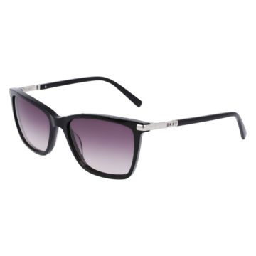 Óculos Dkny Dk539s 001 55 Preto Brilho Lente Cinza Degradê
