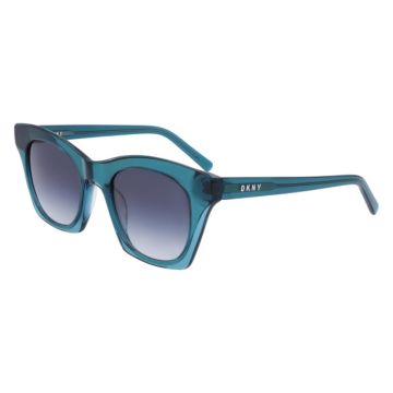 Óculos Dkny Dk541s 430 51 Verde Translúcido Lente Cinza Degradê