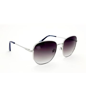 Óculos Evoke For You Ds68 Br03a Prata Brilho Lente Cinza Degradê