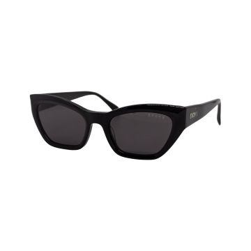 Óculos Evoke Evk 42 A01 Preto Brilho Lente Cinza