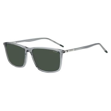 Óculos Hugo Hg1374/s Kb7 57 Cinza Translúcido Lente Verde
