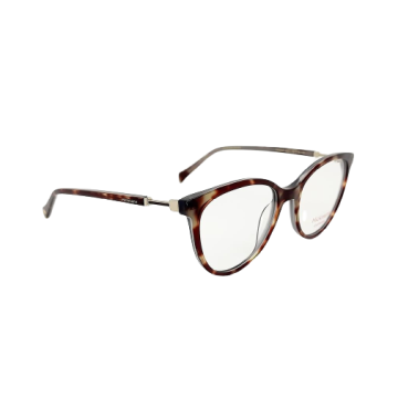 Armação De Óculos Hickmann Hi60032 G21 Marrom Brilho Tartaruga - Marrom - 52