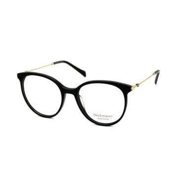 Armação De Óculos Hickmann Hi60007 A01 Preto Brilho - Preto - 53