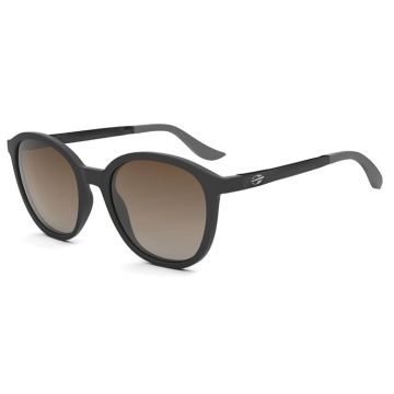 Óculos Mormaii Deli m0080abu34 Preto Fosco Lente Marrom Degradê
