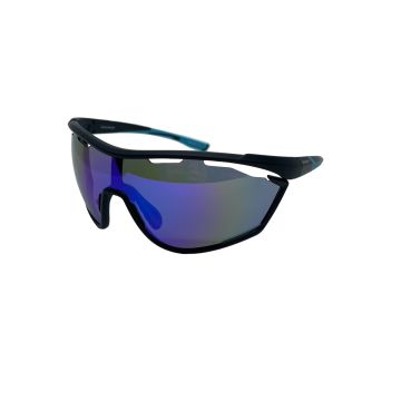 Óculos Speedo Inter Action 5 A11 Preto Fosco Lente Azul Espelhada