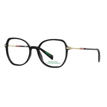 Armação Levis Lv1086 807 54 Preto Brilho