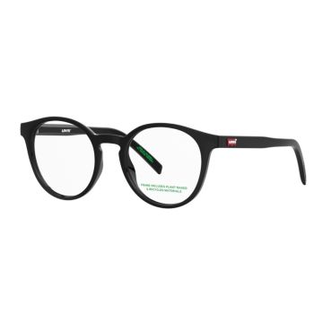 Armação Levis Lv5082 807 51 Preto Brilho