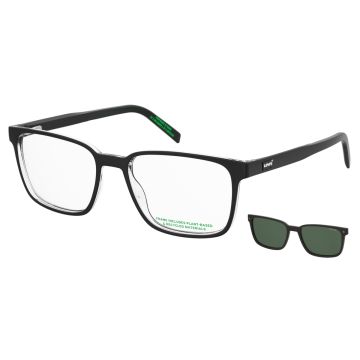 Armação Levis Lv5089/c 7c5 56 Preto Brilho