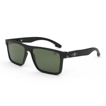 Óculos Mormaii Banks M0050a1489 Preto Fosco Lente Polarizada Verde