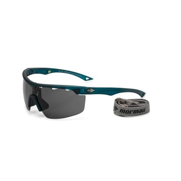Óculos Infantil Mormaii Athlon Nxt M0081aac01 Azul Fosco Lente Cinza