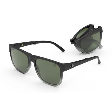 Óculos Mormaii Origami M0111aff89 Preto Fosco Lente Polarizada Verde - Preto - 56