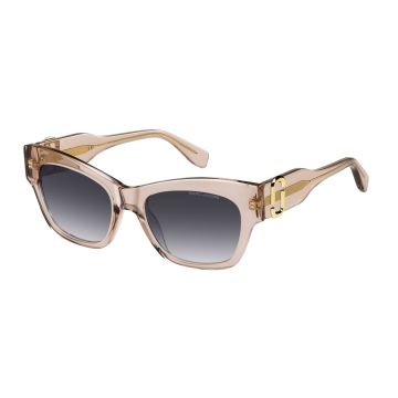 Óculos Marc Jacobs 762/s Fwm 54 Nude Translúcido Lente Cinza Degradê