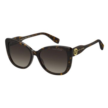 Óculos Marc Jacobs 815/s 086 55 Marrom Brilho Havana Lente Marrom Degradê