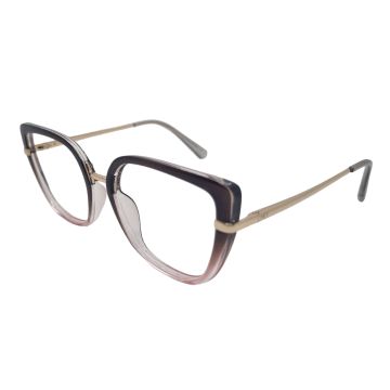 Armação Mey Eyewear Me1206 C2 54 Marrom Translúcido Degradê