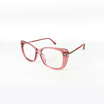 Armação Mey Eyewear Me6502 C02 53 Rosa Translúcido