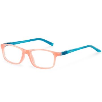 Armação Infantil Nano Vista Sleek Crew 3.0 Nao3100248 Rosa Translúcido
