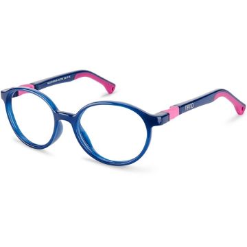 Armação Infantil Nano Vista Flicker 3.0 Nao3180646 Azul Translúcido