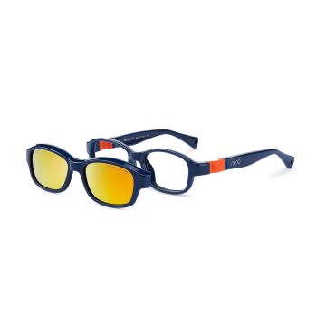 Armação Infantil Nano Vista Twitch Sc 3.0 Nao3230246sc Azul Brilho