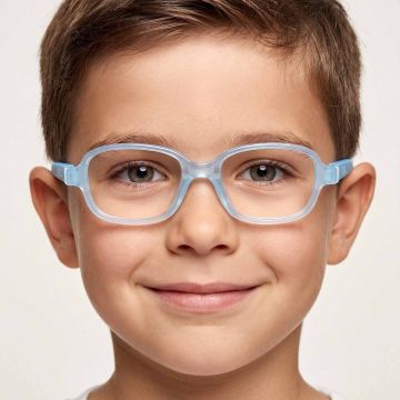 Armação Infantil Nano Vista Replay 3.0 Nao3320546 Azul Brilho