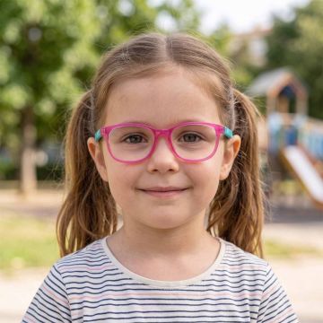 Armação Infantil Nano Vista Byte 3.0 Nao3400144 Rosa Brilho