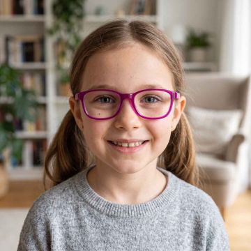 Armação Infantil Nano Vista Byte 3.0 Nao3400246 Rosa Brilho