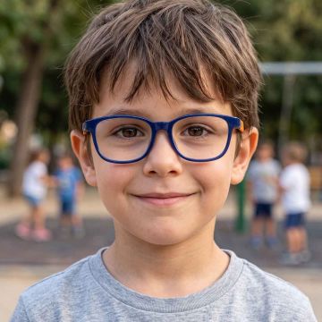 Armação Infantil Nano Vista Byte 3.0 Nao3400346sc Azul Brilho