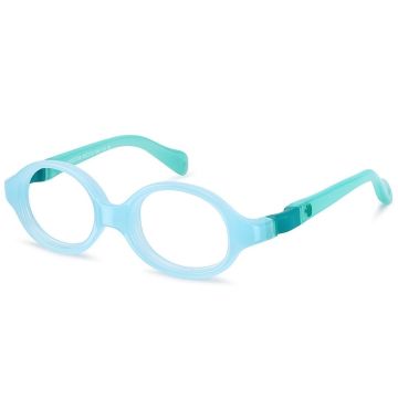 Armação Infantil Nano Vista Birdie 3.0 Nao4020743 Azul Brilho