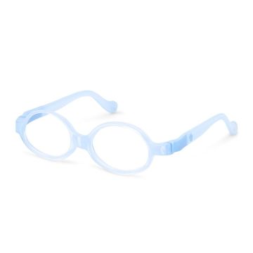 Armação Infantil Nano Vista Little Chick Nao4050234 Azul Brilho