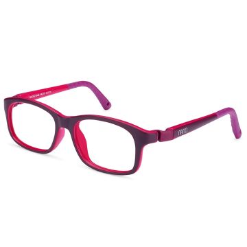 Armação Infantil Nano Vista Arcade Nao521846h Roxo Fosco