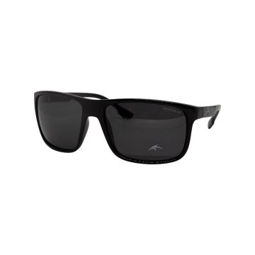 Óculos Maresia Olivença C300 Preto Brilho Lente Cinza Polarizada