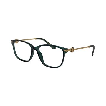 Armação Milano Vizzano ouro 164/rx av234 Verde Translúcido