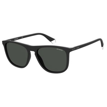 Óculos Polaroid Pld2092/s 003 M9 58 Preto Fosco Lente Cinza Polarizada