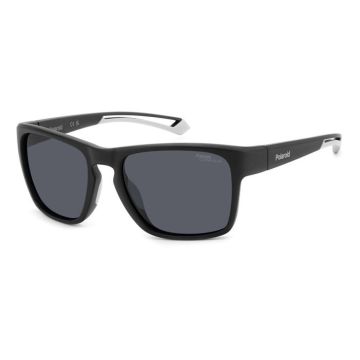 Óculos Polaroid Pld7052/s 003 E3 56 Preto Fosco Lente Cinza Polarizada