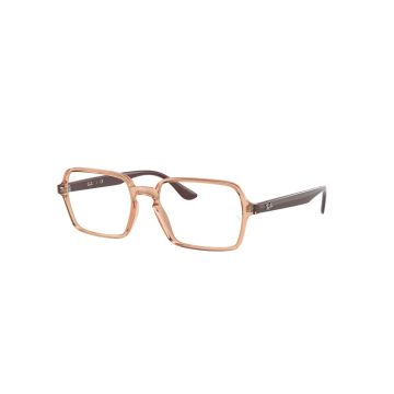 Armação Ray Ban Rb7198 5940 53 Marrom Translúcido