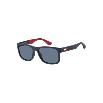 Óculos Tommy Hilfiger Th1556/s 8ruku 56 Azul Fosco Lente Azul