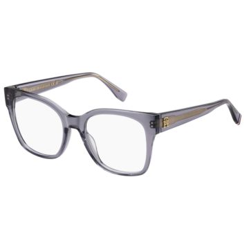 Armação Tommy Hilfiger Th2157 Kb7 52 Cinza Translúcido