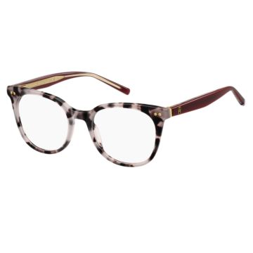 Armação Tommy Hilfiger Th2160 5dn 50 Cinza Brilho Havana