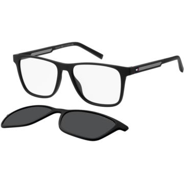 Armação Tommy Hilfiger Th2203/c 08a 55 Preto Fosco