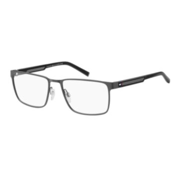 Armação De Óculos Tommy Hilfiger Th2204 09v 57 Cinza Fosco - Cinza - 57