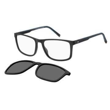 Armação Tommy Hilfiger Clip-On Th2281/c Etj 55 Preto Fosco