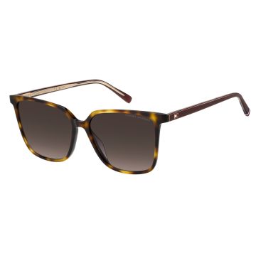 Óculos Tommy Hilfiger Th2292/s 05l 55 Marrom Brilho Havana Lente Marrom Degradê