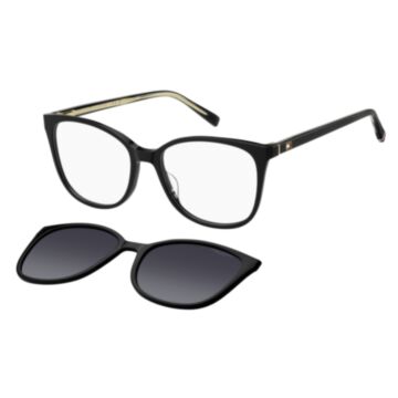 Armação de Óculos Tommy Hilfiger Th2294/c 807 52 Preto Brilho - Preto - 52