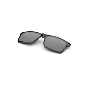 Clip-On Mormaii Swap Ng w6097a0203 Preto Brilho Lente Cinza Polarizada