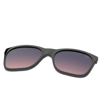 Clip-On Mormaii Swap Infantil w6141c8835 Preto Brilho Lente Violeta Degradê