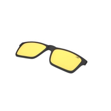 Clip-On Mormaii Swap Ng 2 w6153a1476 Preto Fosco Lente Amarela Polarizada