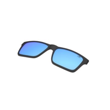 Clip On Armação Mormaii Swap Ng 2 w6153a1483 Preto Fosco Lente Azul Espelhada Polarizada - Azul