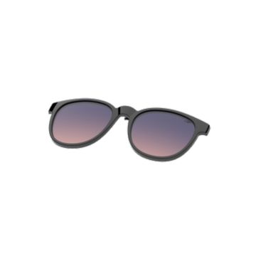 Clip-On Mormaii Swap 2 Infantil W6154a0235 Preto Brilho Lente Violeta Degradê